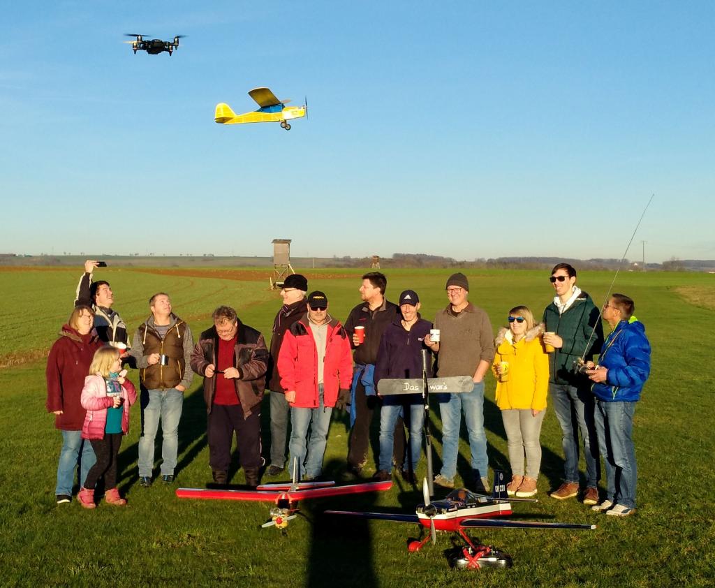 Letzter Flugtag auf dem Gügling